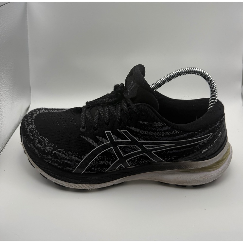 ASICS GEL-KAYANO 29 Running Shoes Womens 9.5 Black White Good 1012B272